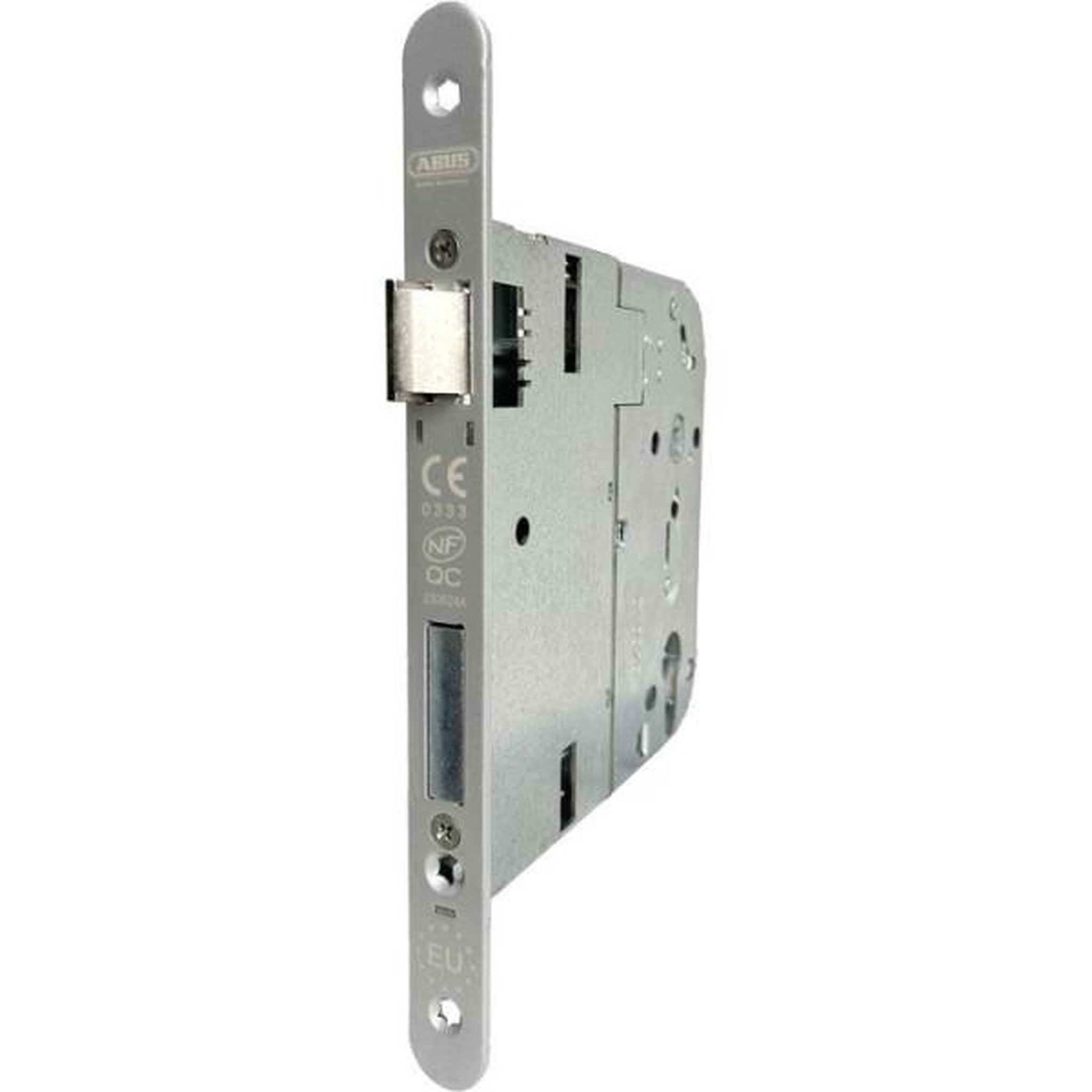 Voir la diapositive 3 : ABUS Serrure a encastrer PMR - ABUS - SEPMR 120 CE - Cylindre européen - Réversible - Axe 120 mm