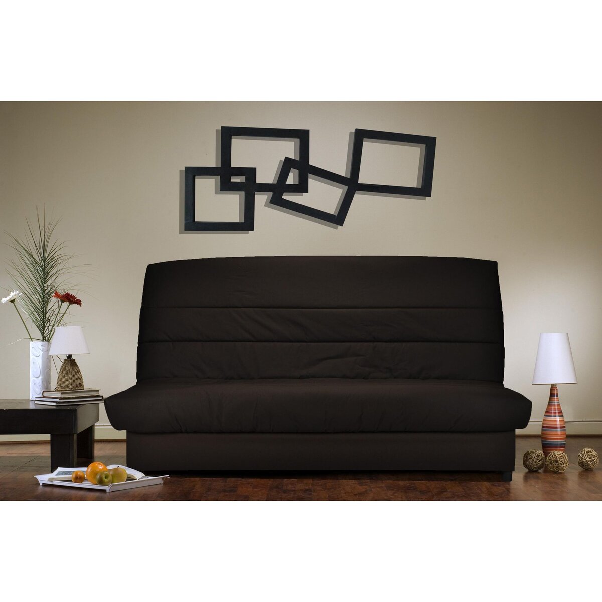 Banquette CLIC CLAC matelas 9 cm mousse 20 kg/m3