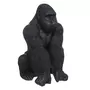 ATMOSPHERA Gorille décoration extérieur en résine - Noir