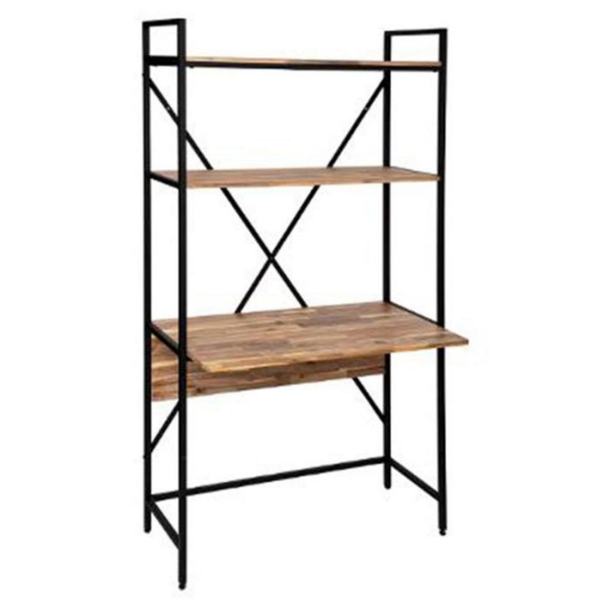 ATMOSPHERA Étagère 2 Niveaux & Bureau  Edena  180cm Naturel