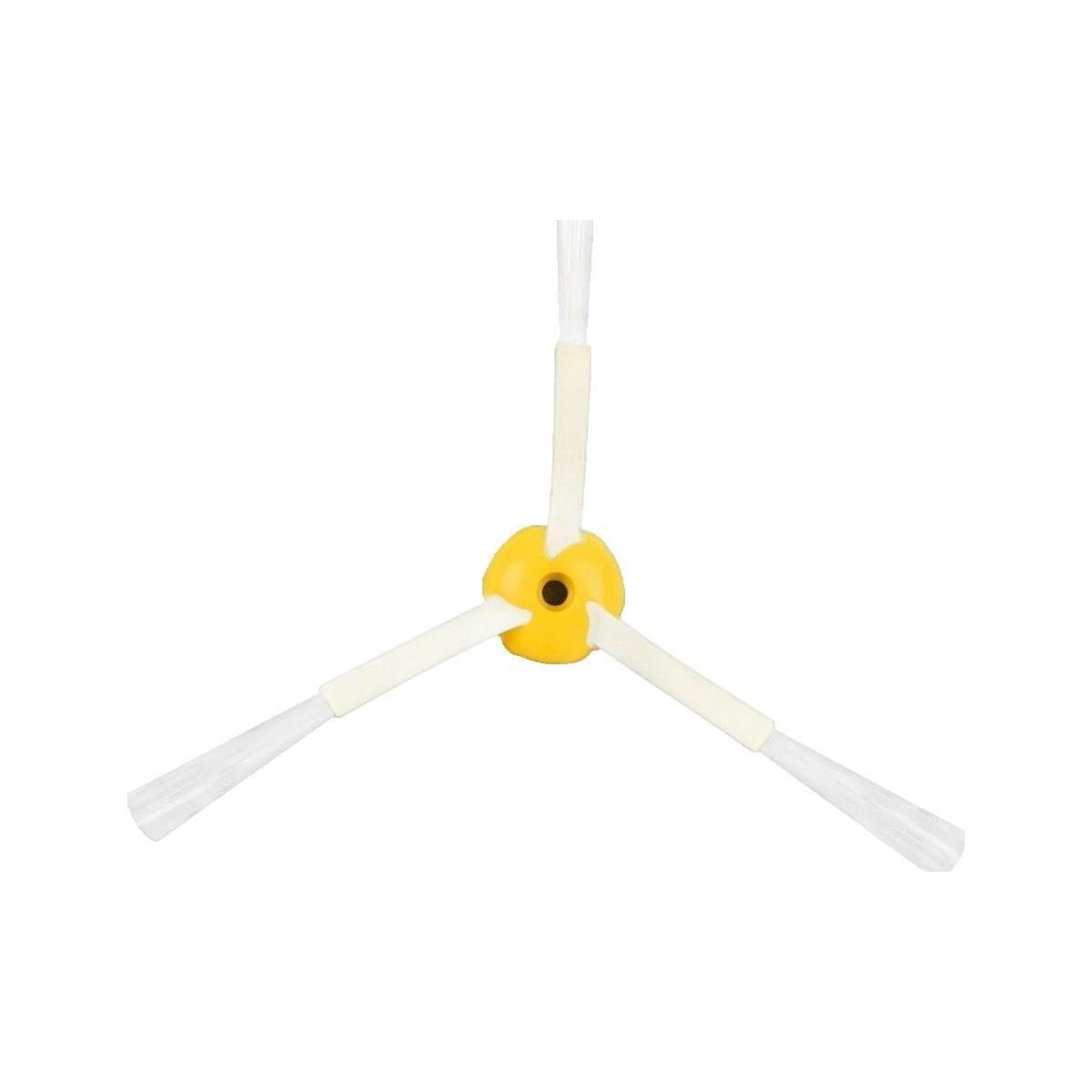 IROBOT Brosse latérale JetTools 3 bras blanche compatible iRobot Roomba