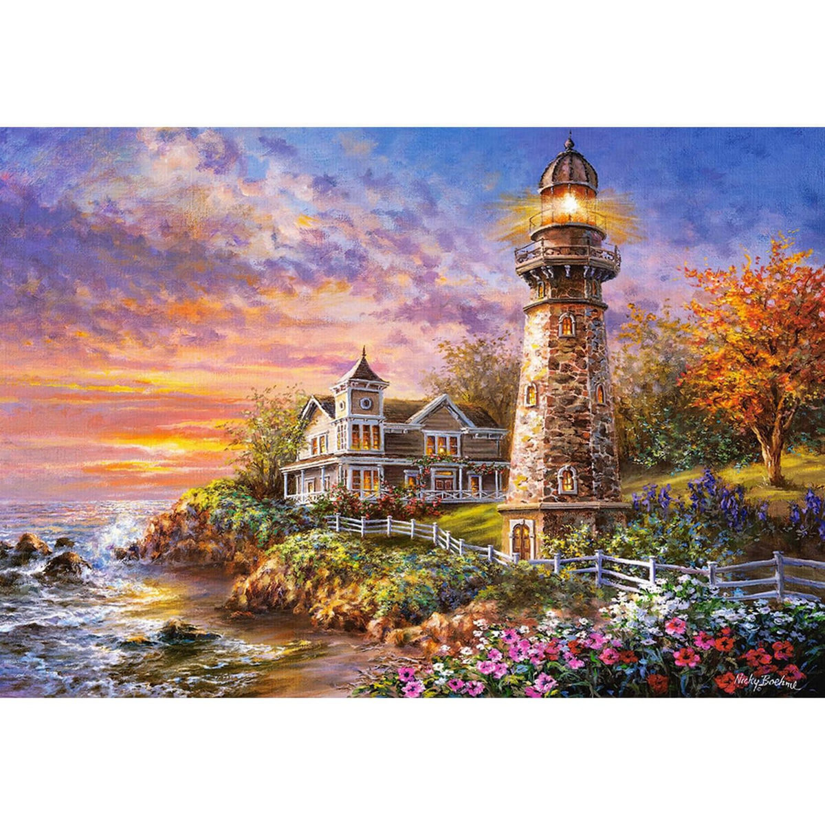 Castorland Puzzle 1500 pièces : Majestueux phare