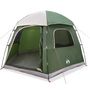 Voir la diapositive 2 : VIDAXL Tente de familiale igloo 6 personnes vert impermeable