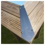 Voir la diapositive 9 : GRE Piscine hors sol bois ovale - 4,36 x 3,36 x H 1,07 m - GRENADE 2