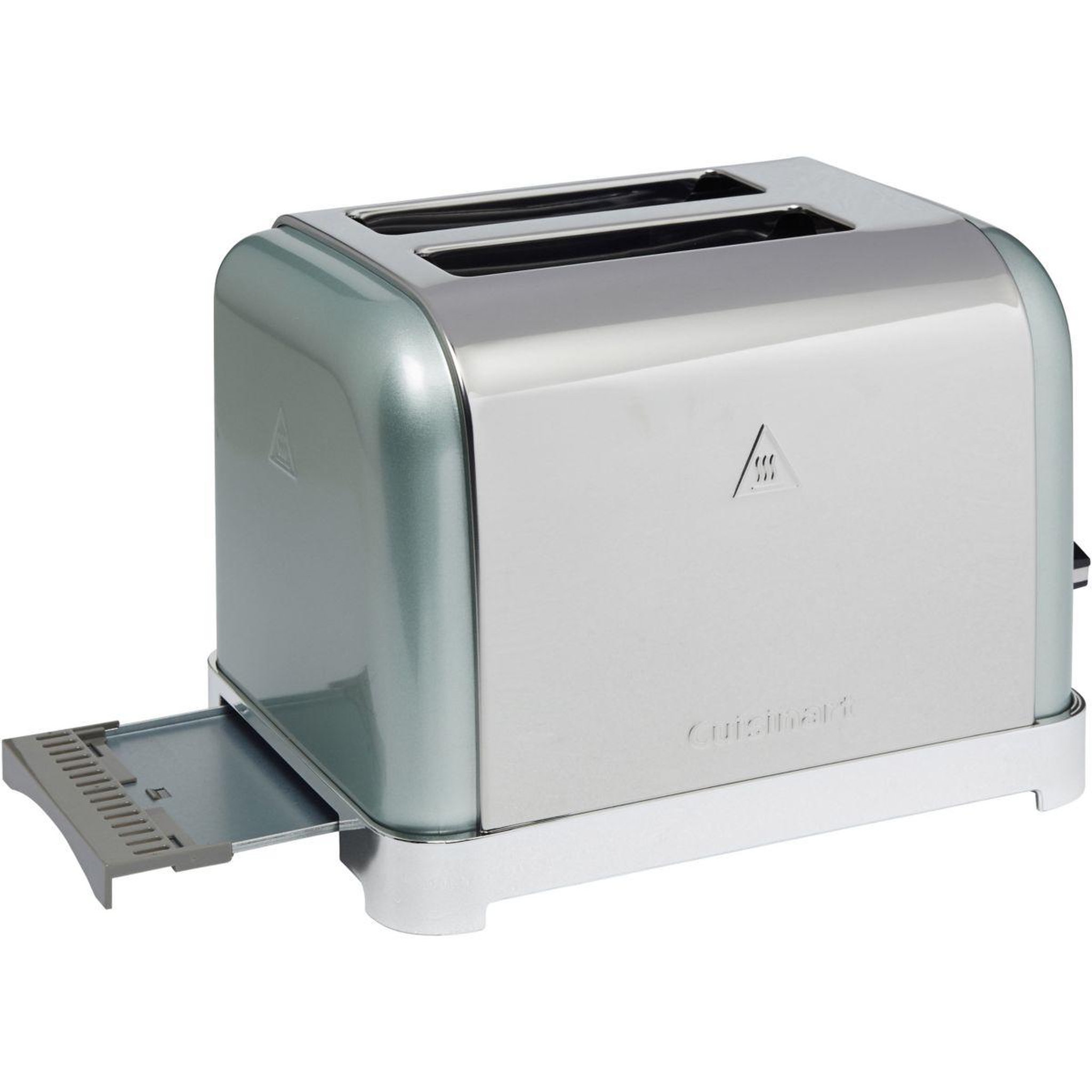 Voir la diapositive 4 : Cuisinart Grille-pain cpt160ge toaster 2 tranches pistache