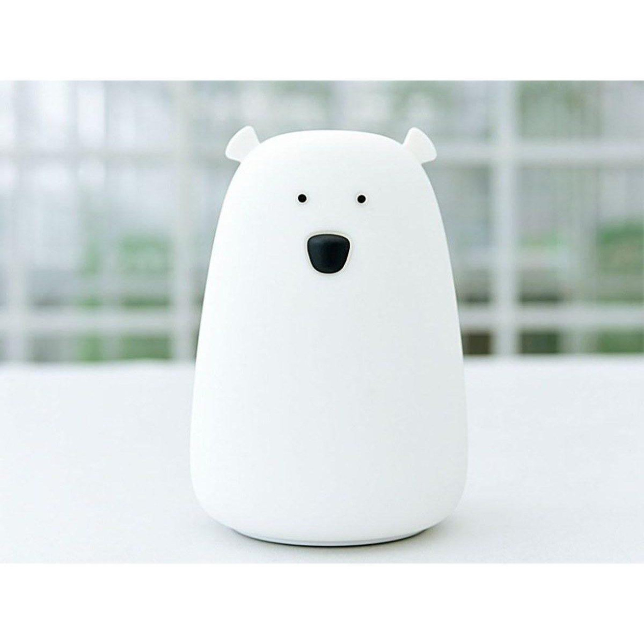 Voir la diapositive 4 : ELIS DESIGN Lampe Ourson en silicone avec télécommande