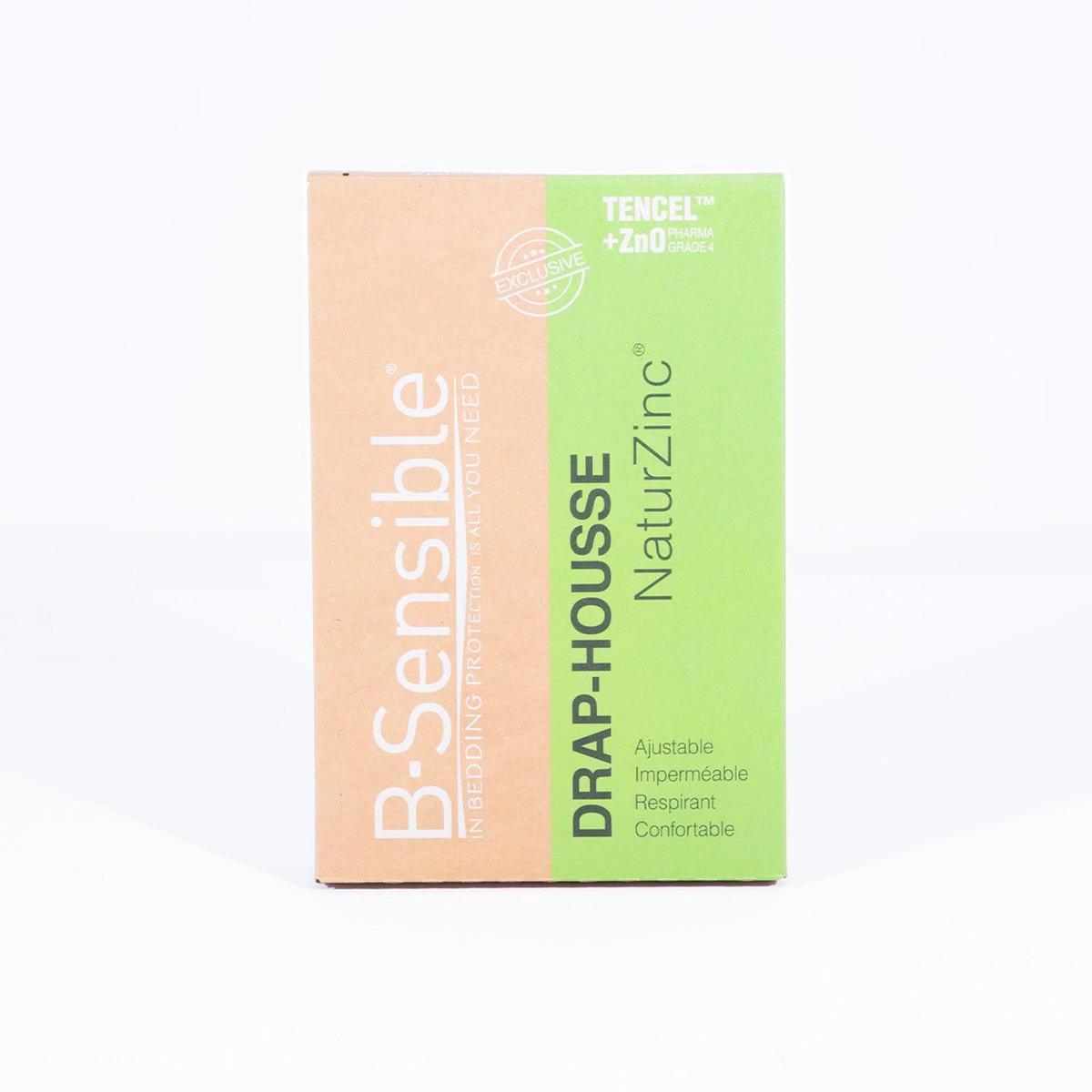 MINEA MINEA | Alèse B-SENSIBLE Blanc bébé | Impermeable & Anti-acariens