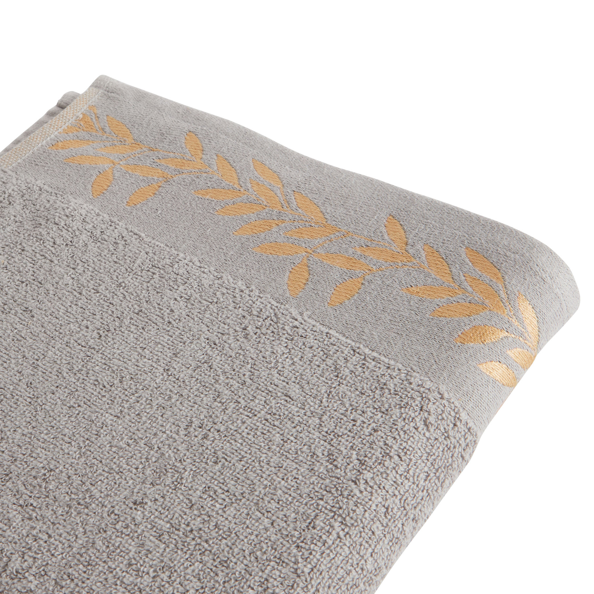 Voir la diapositive 3 : ACTUEL Serviette de toilette fantaisie en coton 450 g/m²
