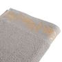 Voir la diapositive 3 : ACTUEL Serviette de toilette fantaisie en coton 450 g/m²