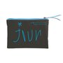 Trousse plate noire message réversible JOEL GUENOUIN - Jour/Nuit