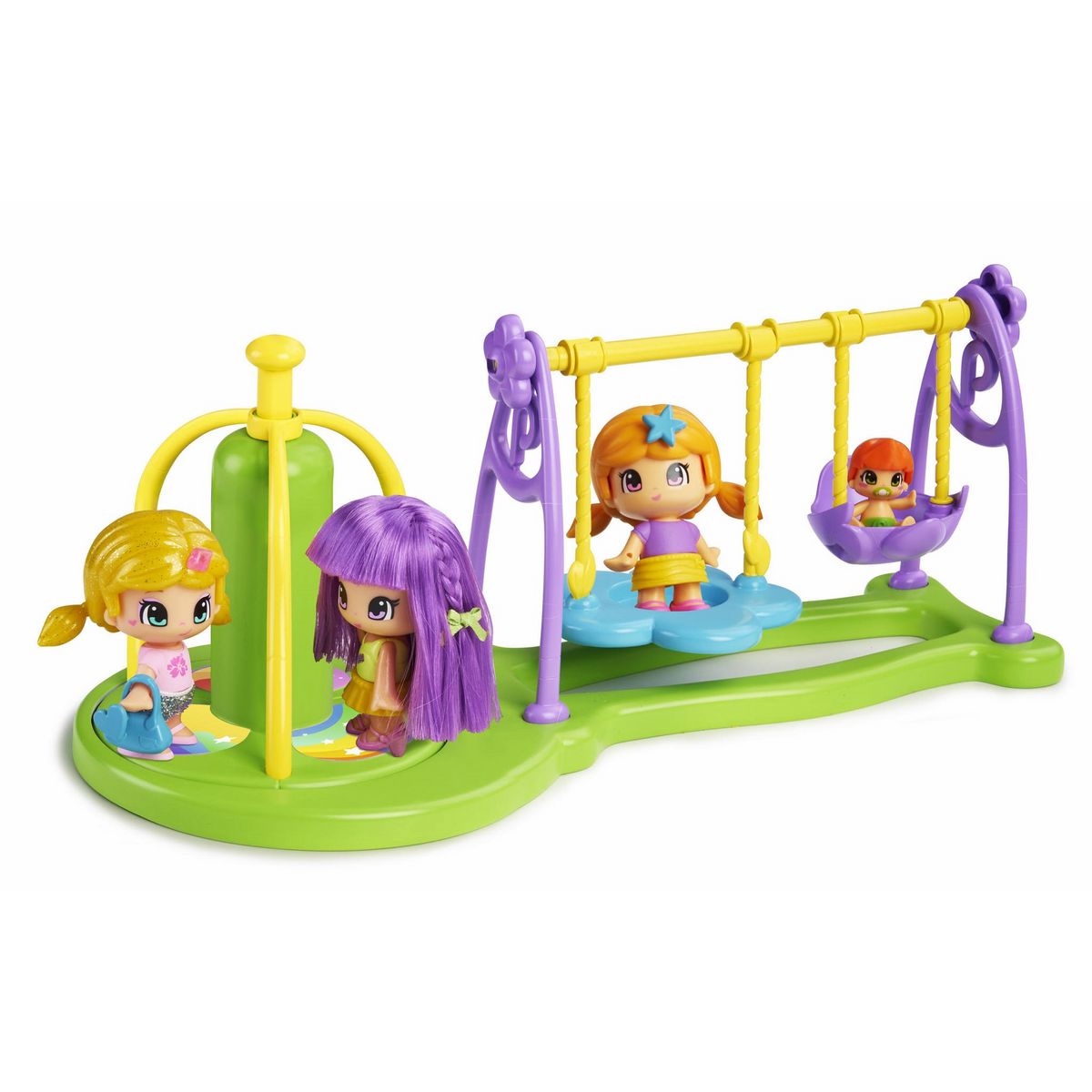 FAMOSA Pinypon - L'aire de jeux + 2 figurines
