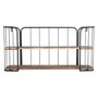Voir la diapositive 2 : ATMOSPHERA Etagère Murale à 2 Niveaux  Jordi  75cm Marron