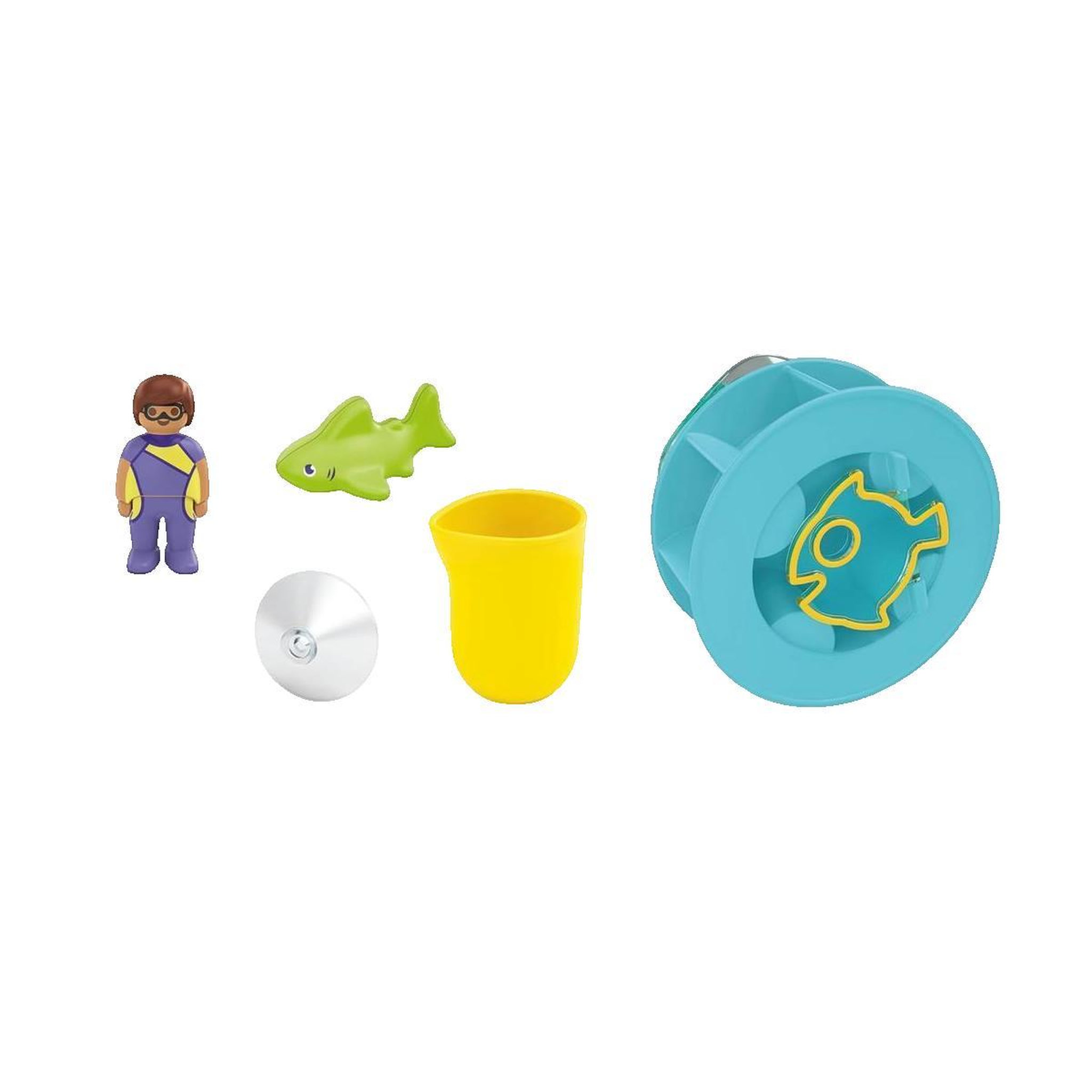 PLAYMOBIL Jouet Playmobil Roue Aquatique colorée