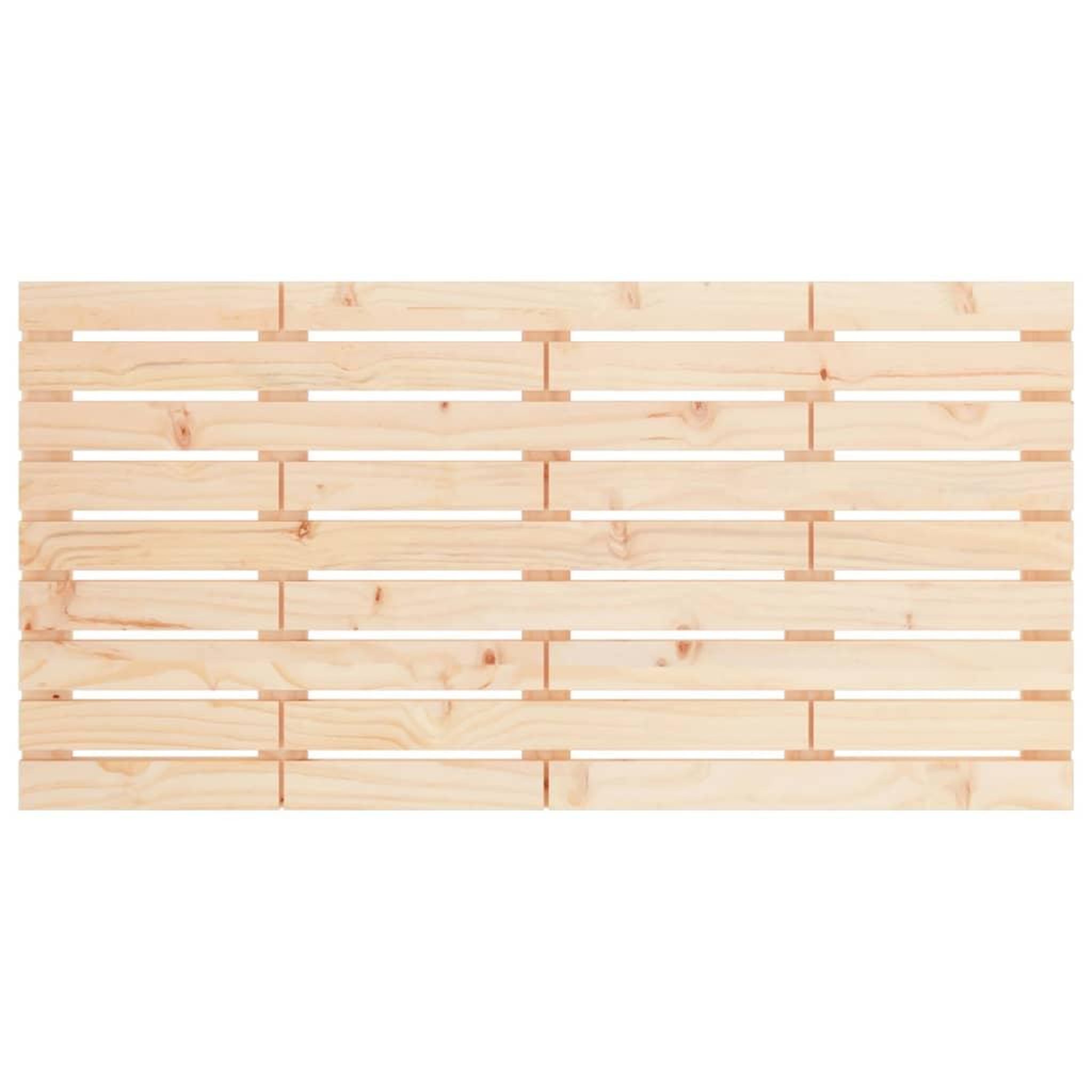 Voir la diapositive 4 : VIDAXL Tete de lit murale 146x3x63 cm Bois massif de pin