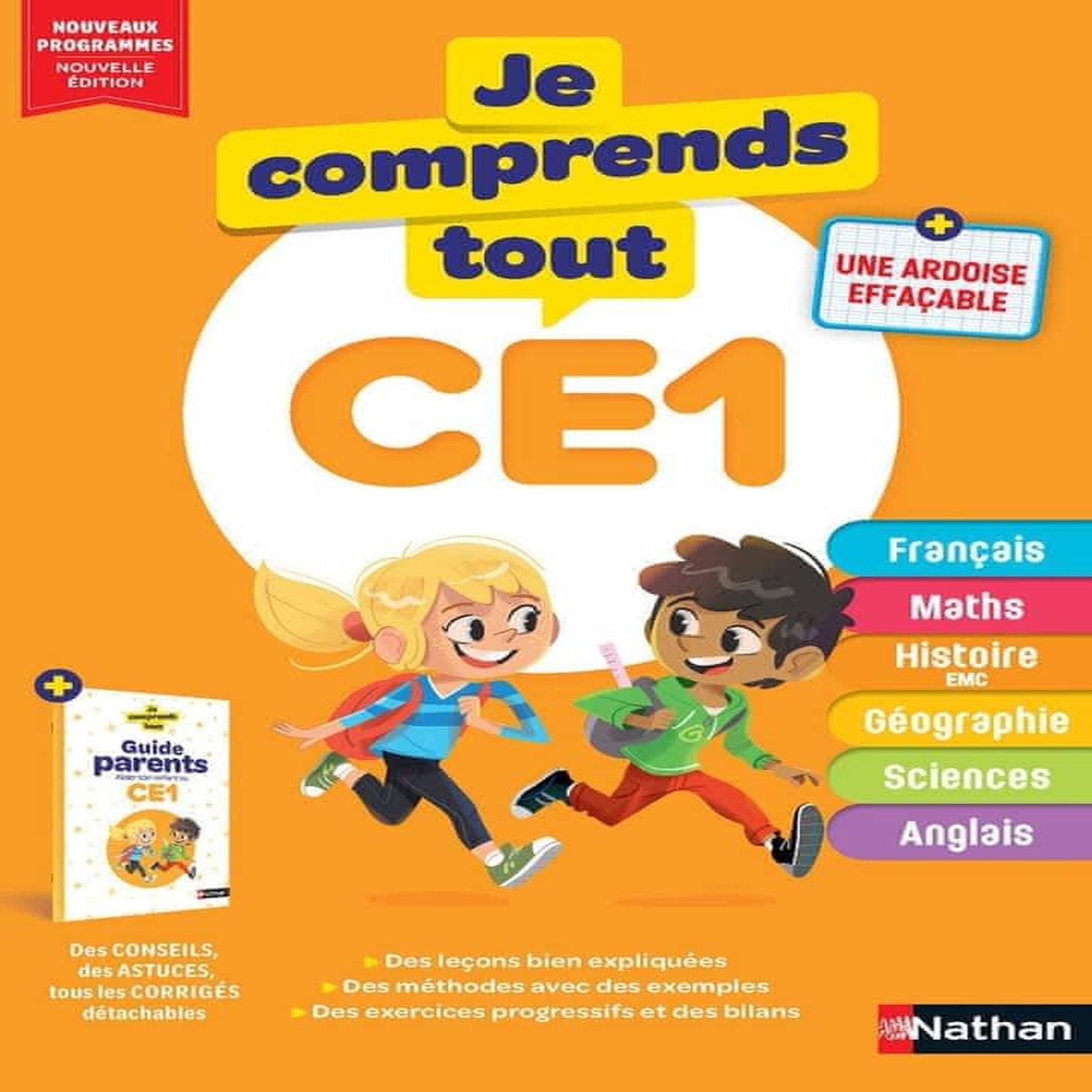 JE COMPRENDS TOUT CE1. + UNE ARDOISE EFFACABLE, Calle Véronique