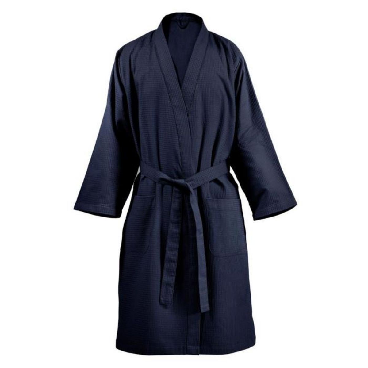 Paris Prix Peignoir de Bain en Coton  Carla  Bleu