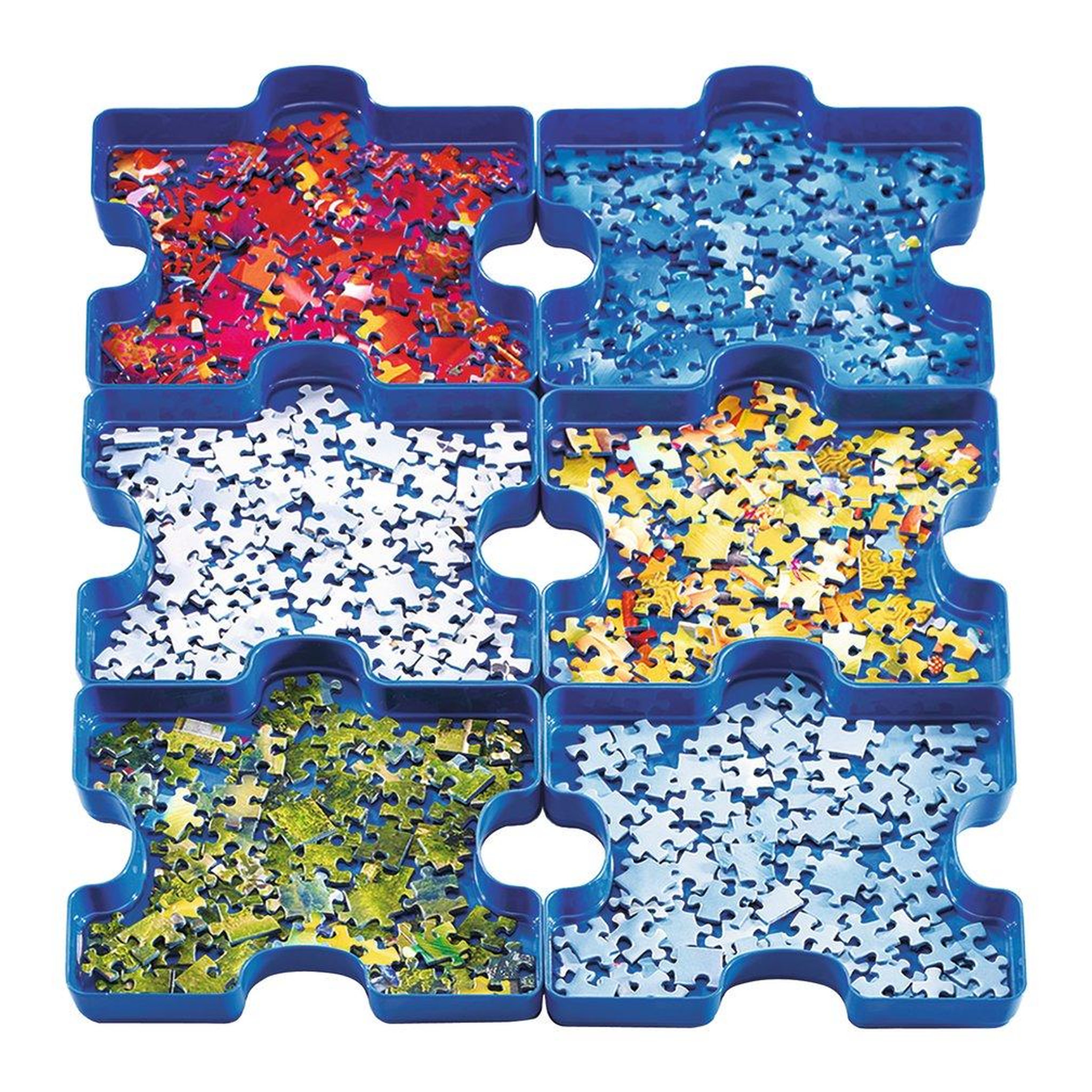 Voir la diapositive 2 : RAVENSBURGER Trieur de pièces de puzzle 
