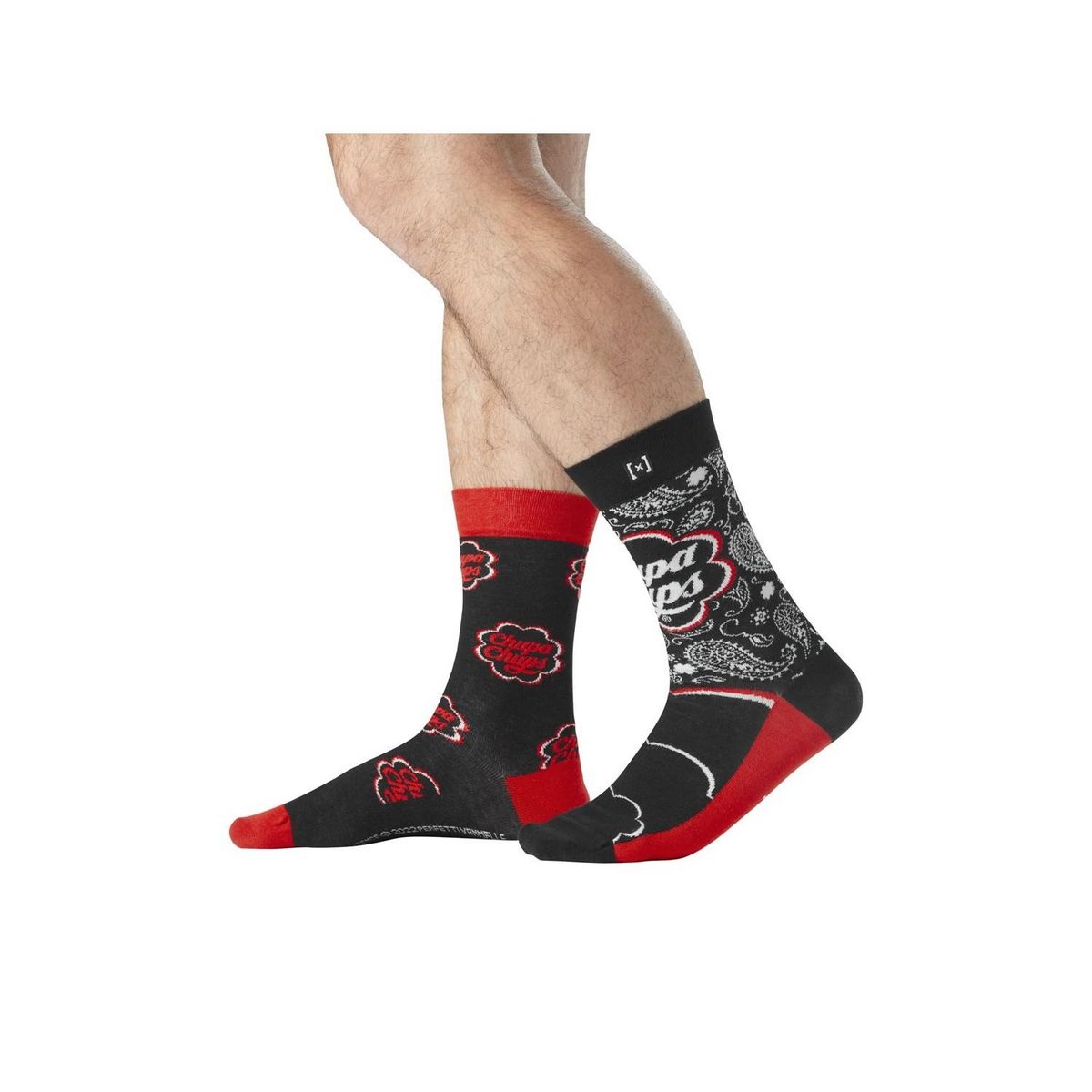 CAPSLAB Paire de chaussettes de ville  Chupa Chups Ban