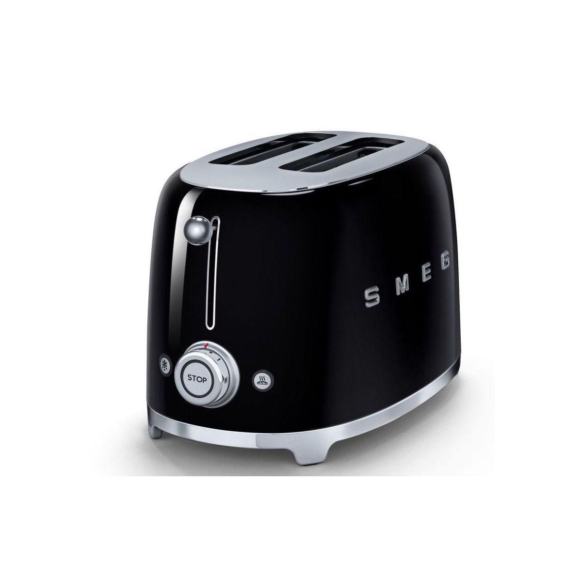 SMEG Grille-pain TSF01BLEU noir