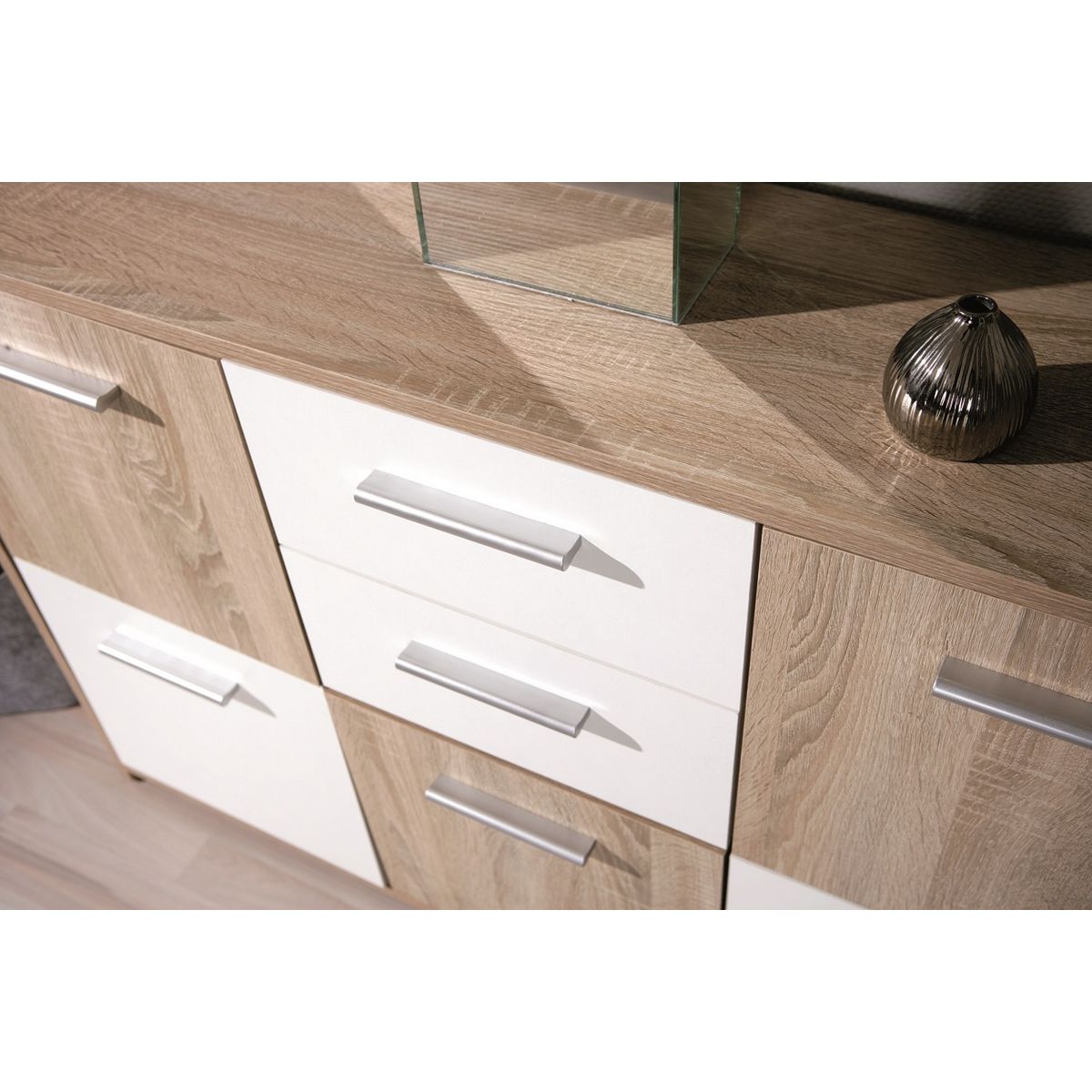 Commode 5 portes - 2 tiroirs KENDO