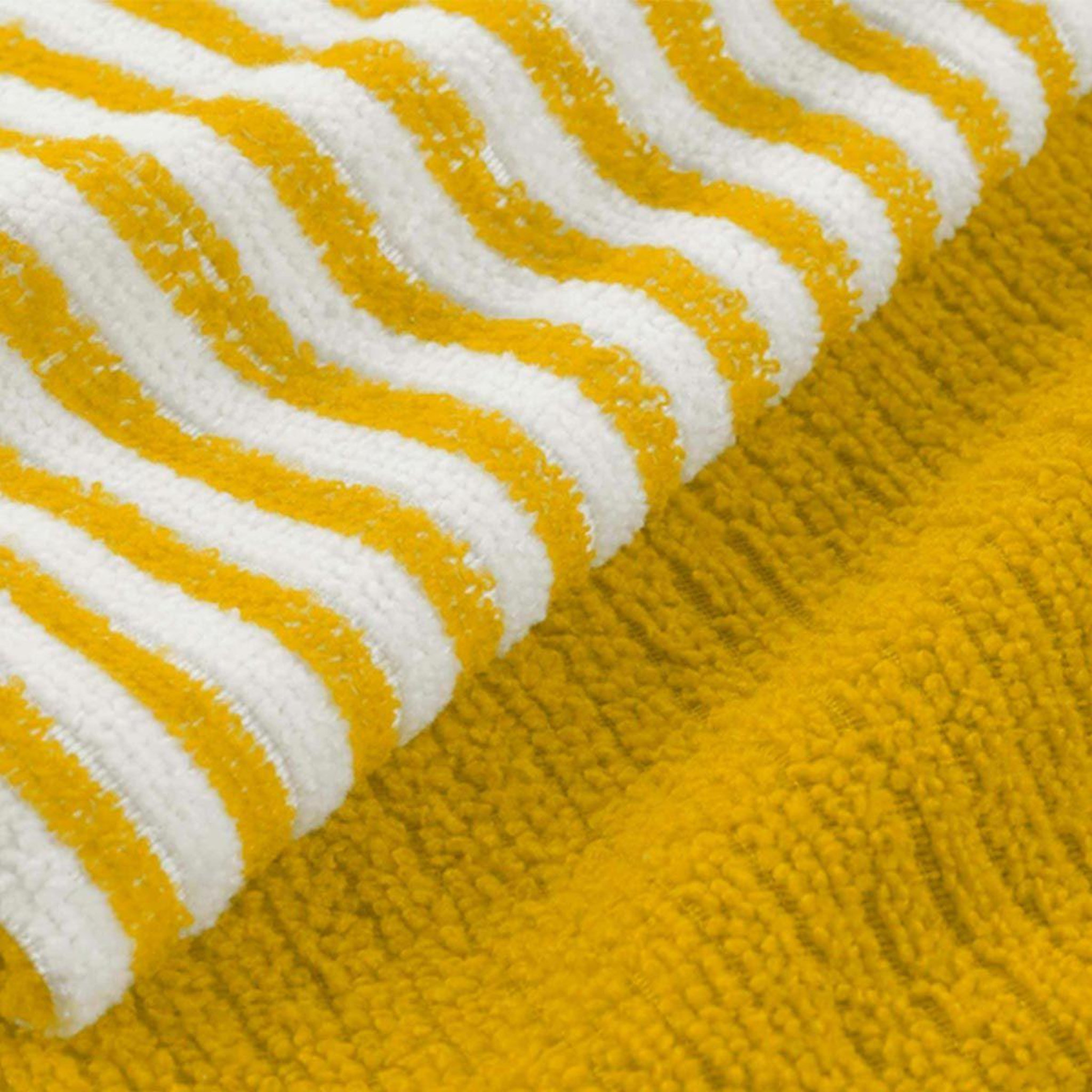 Voir la diapositive 2 : Douceur d'Intérieur Lot de 3 torchons microfibre  cuistot  40x40cm jaune