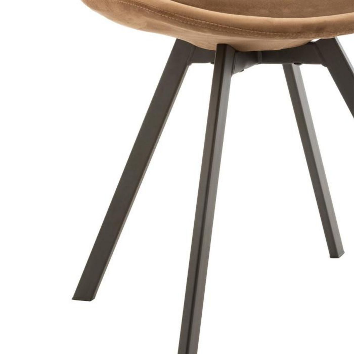 Paris Prix Chaise Design  Hélène  84cm Marron