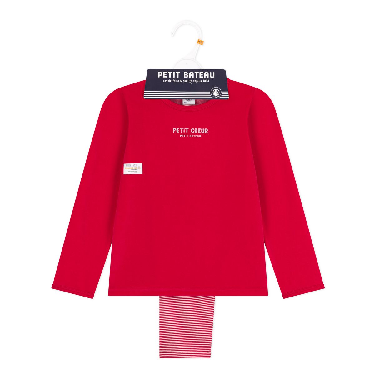 PETIT BATEAU Pyjama rouge fille