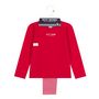 Voir la diapositive 2 : PETIT BATEAU Pyjama rouge fille