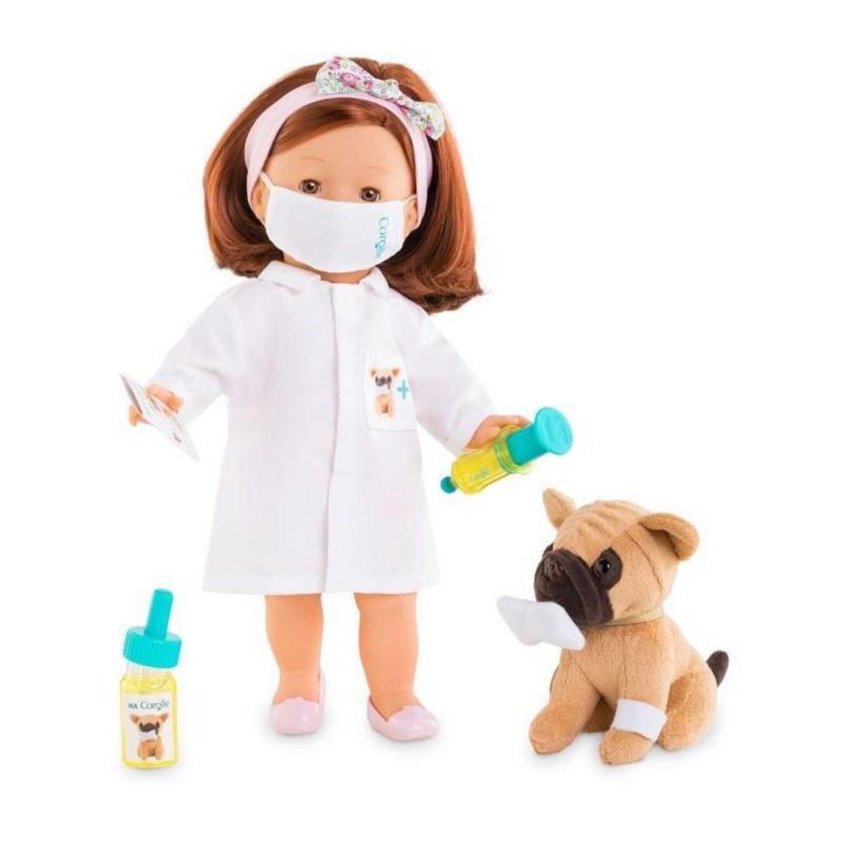 Corolle Kit de Jeu Vétérinaire pour poupée ma Corolle