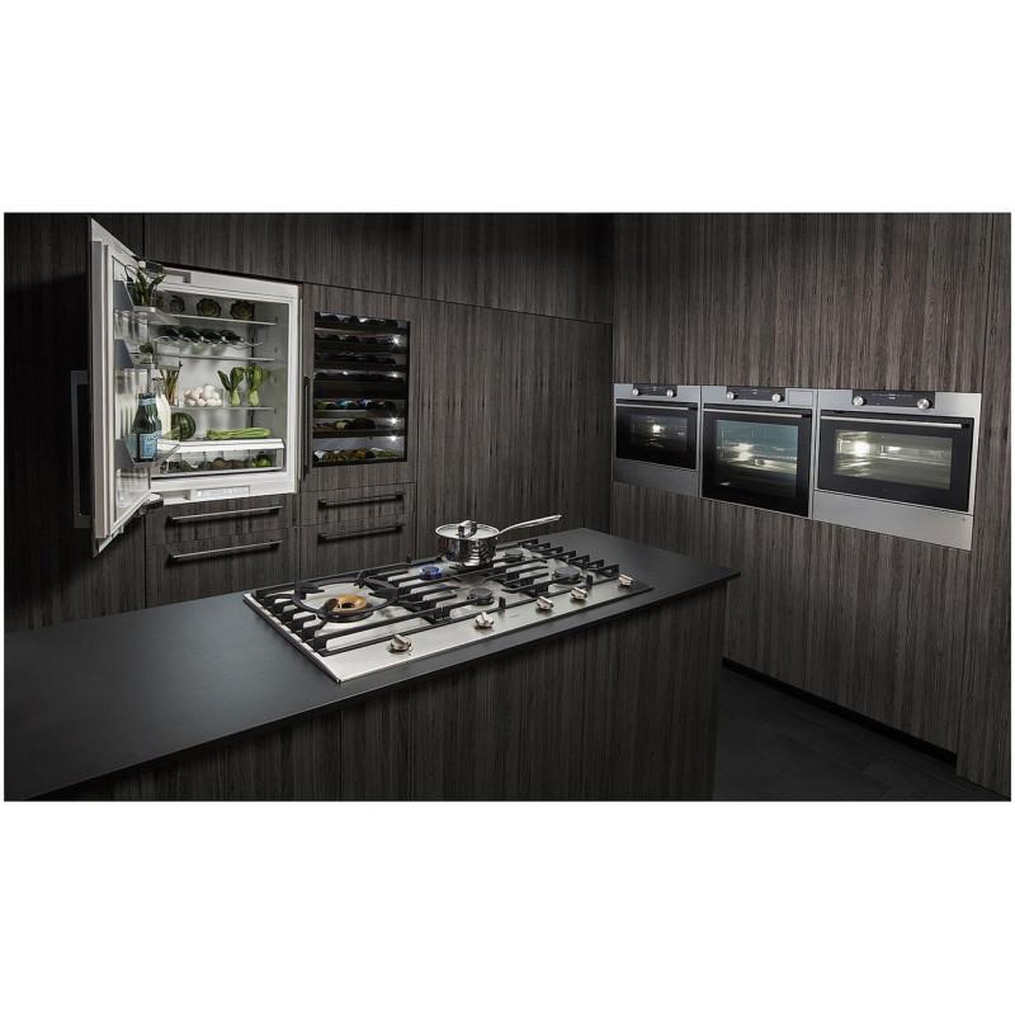 Voir la diapositive 2 : ASKO Plaque gaz Asko HG1986SB Inox