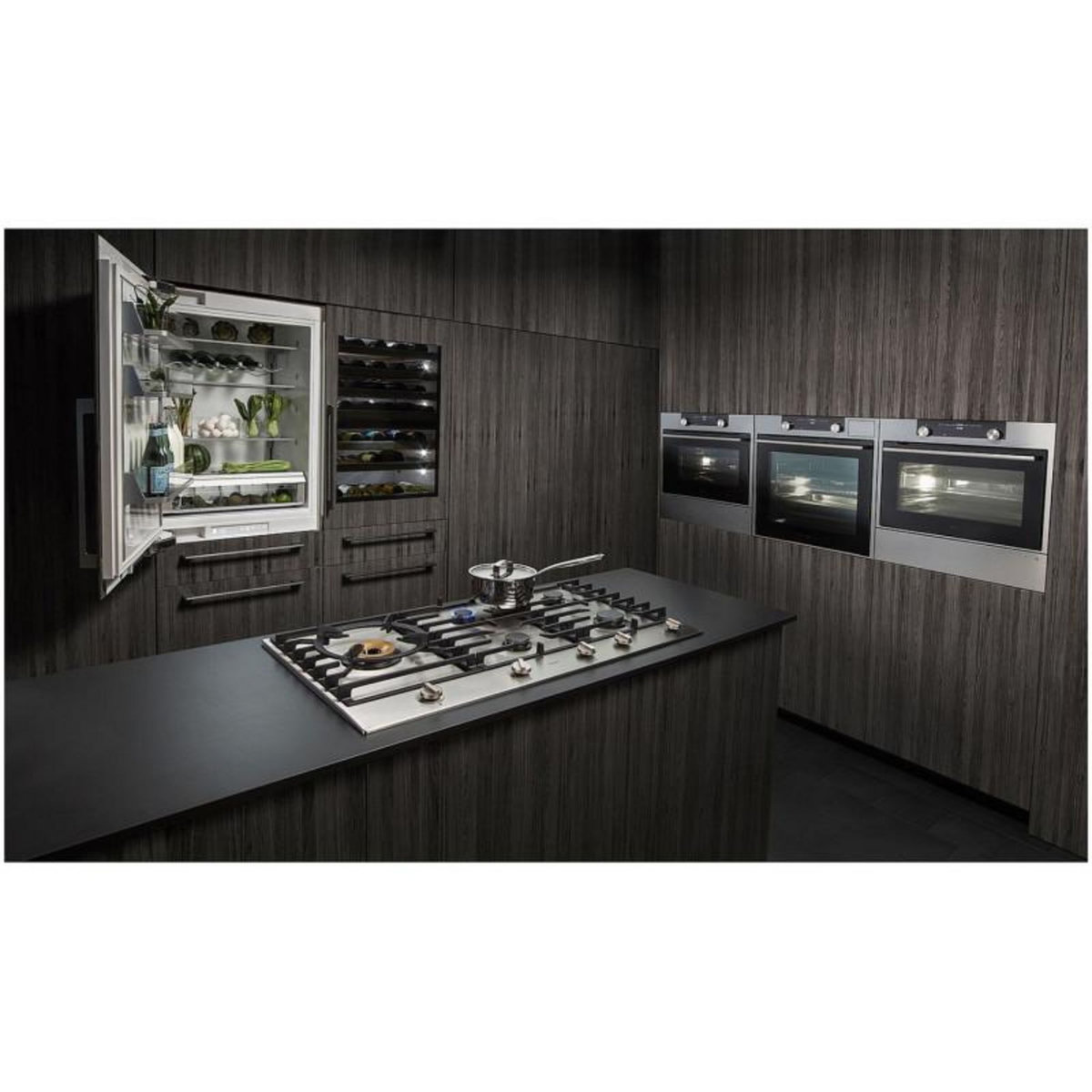 ASKO Plaque gaz Asko HG1986SB Inox