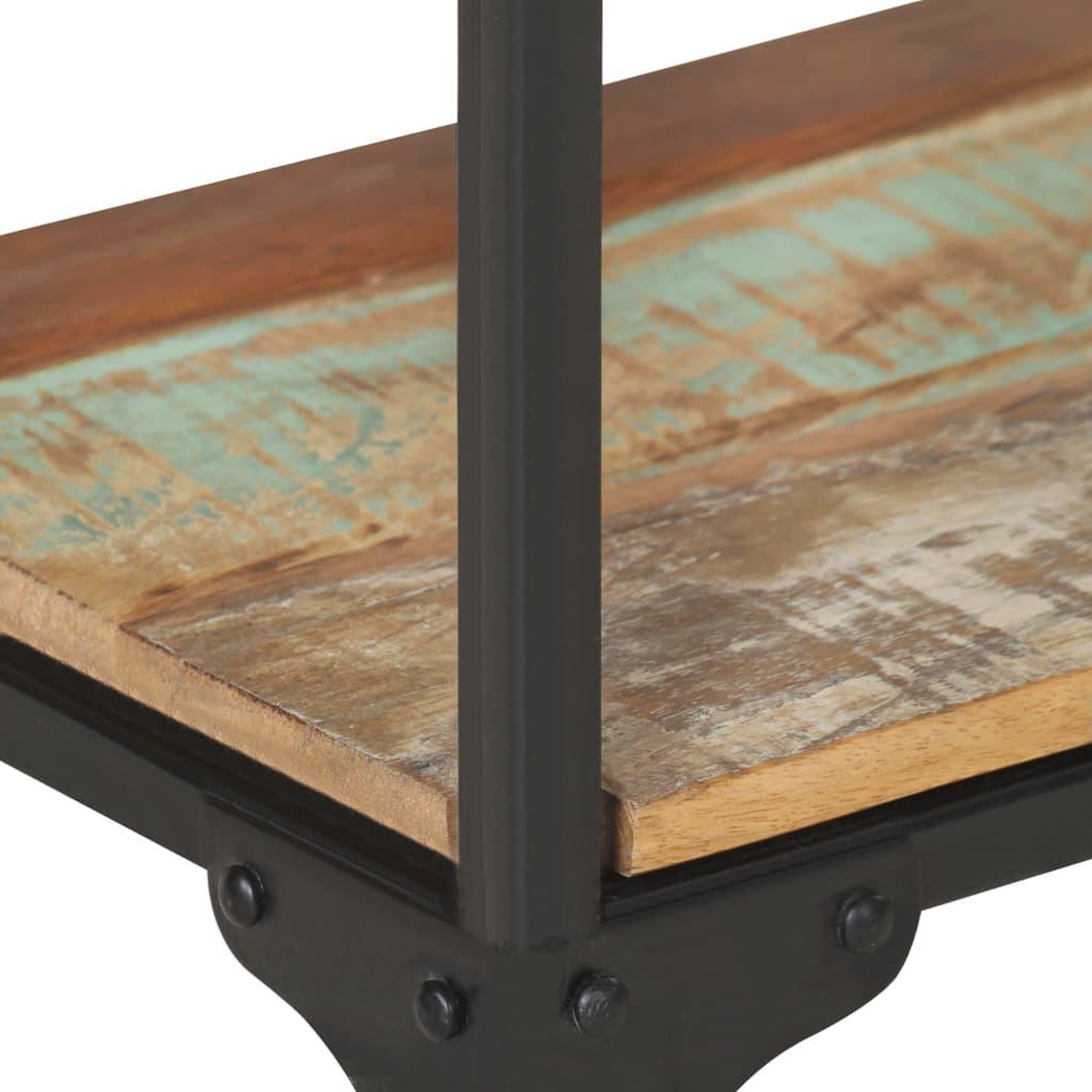 Voir la diapositive 5 : VIDAXL Table basse 90x30x40 cm Bois de recuperation massif