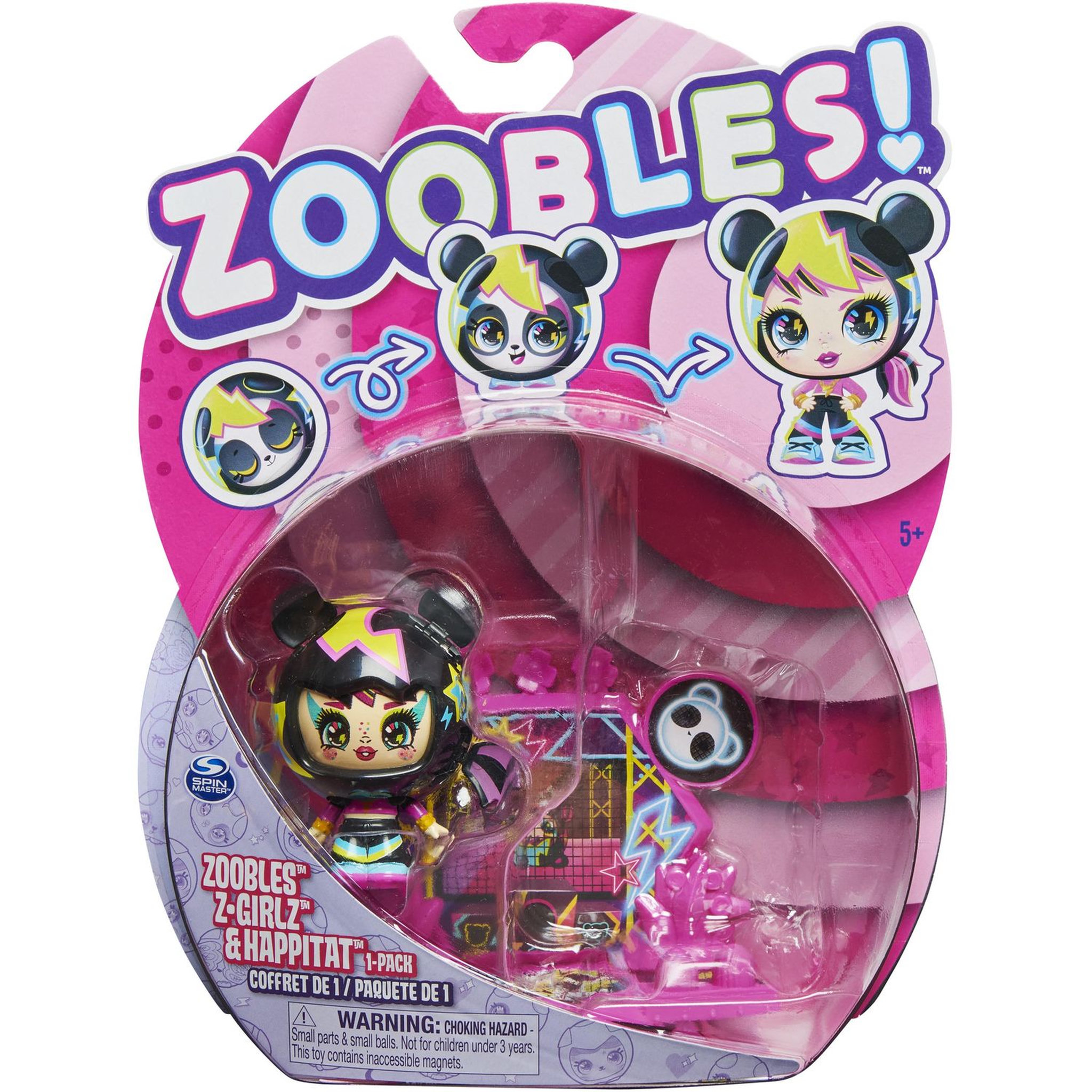 Voir la diapositive 2 : SPIN MASTER Zoobles Z Girlz Pack de 1 