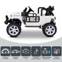 Voir la diapositive 4 : PLAY4FUN Voiture électrique 4x4 tout-terrain pour enfant 2x 40W - marche AV/AR, Phares et Système audio