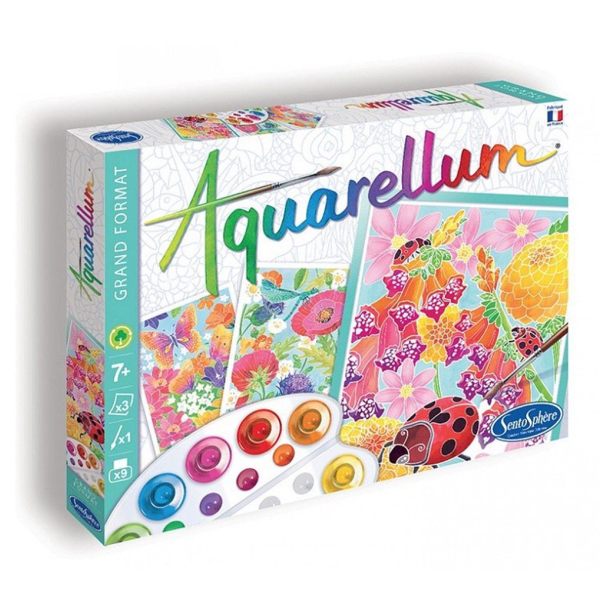 Sentosphere Aquarellum gm dans les fleurs