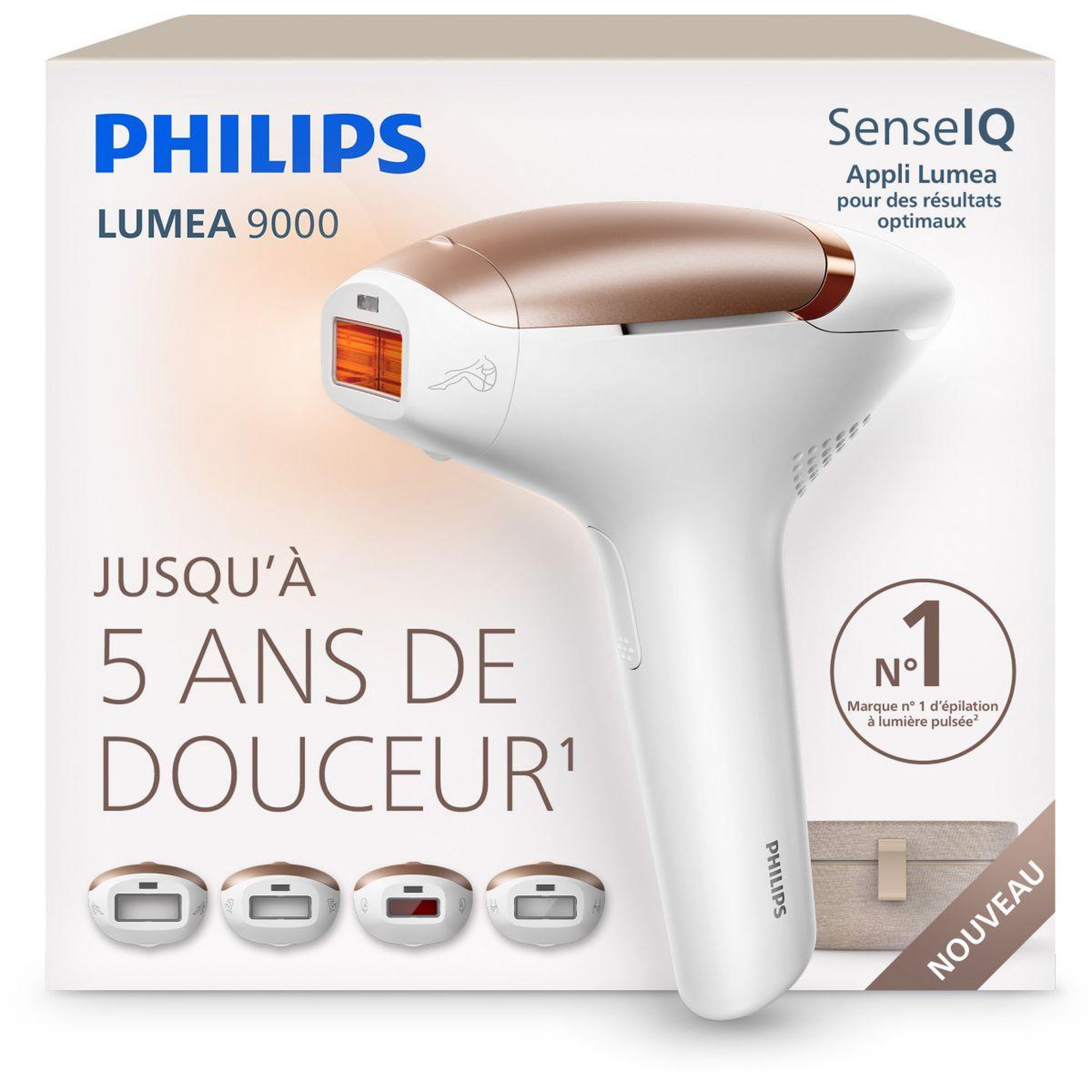 Philips Epilateur lumière pulsée Lumea Series 9000 BRI984/00