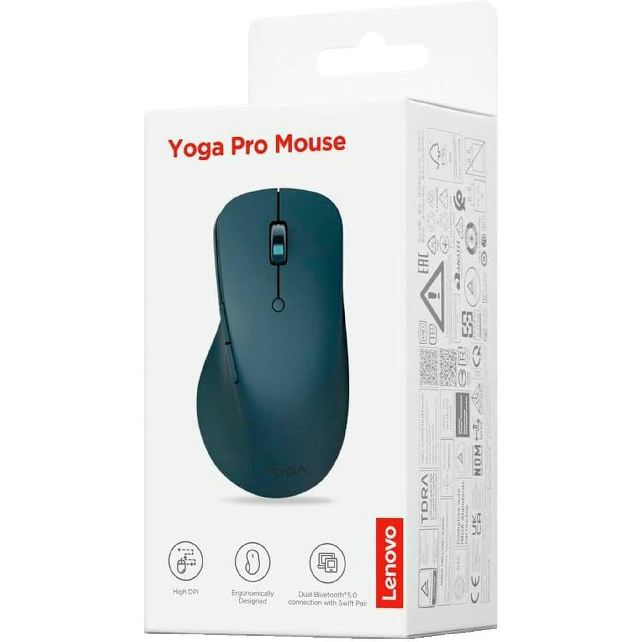 Voir la diapositive 2 : Lenovo Souris Sans Fil Lenovo Yoga Pro 2400 DPI