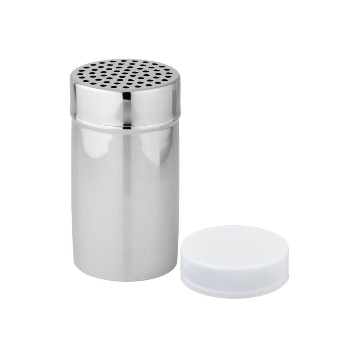 Fackelmann Saupoudreuse à sucre glace et cacao en acier inoxydable avec couvercle 13 cm Fackelmann Divers