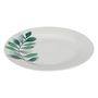 Voir la diapositive 4 : SECRET DE GOURMET Service de Table 18 Pièces  Végétal  26cm Blanc