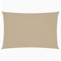 Voir la diapositive 2 : VIDAXL Voile de parasol tissu oxford rectangulaire 2x4 m beige