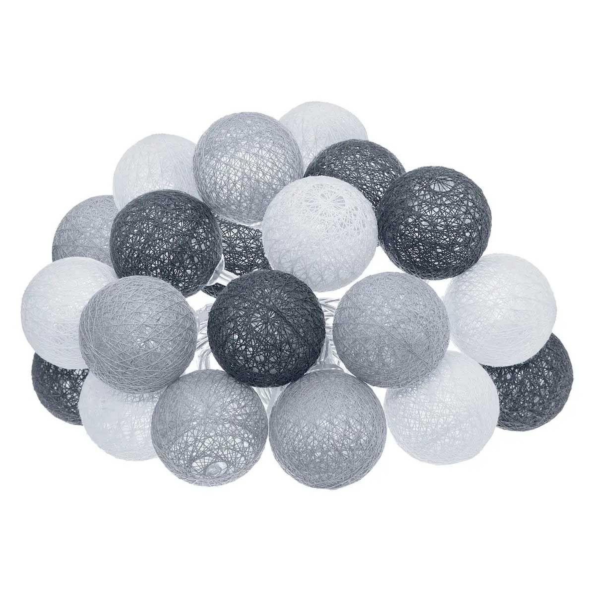 ATMOSPHERA Guirlande lumineuse led  soft  435cm gris foncé