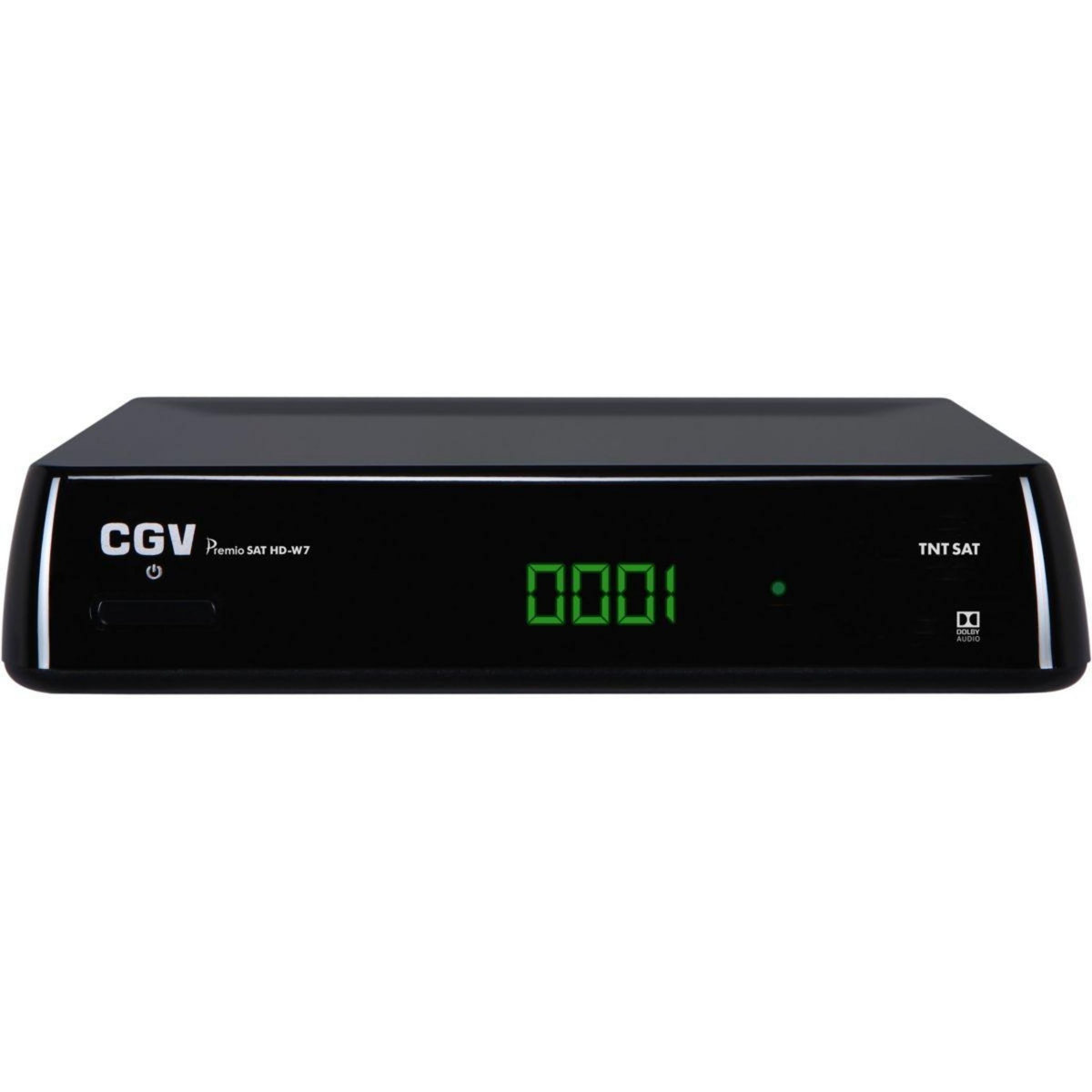 CGV Décodeur satellite Premio TNTSat HD-W7