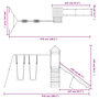 Voir la diapositive 6 : VIDAXL Aire de jeux d'exterieur bois massif de douglas