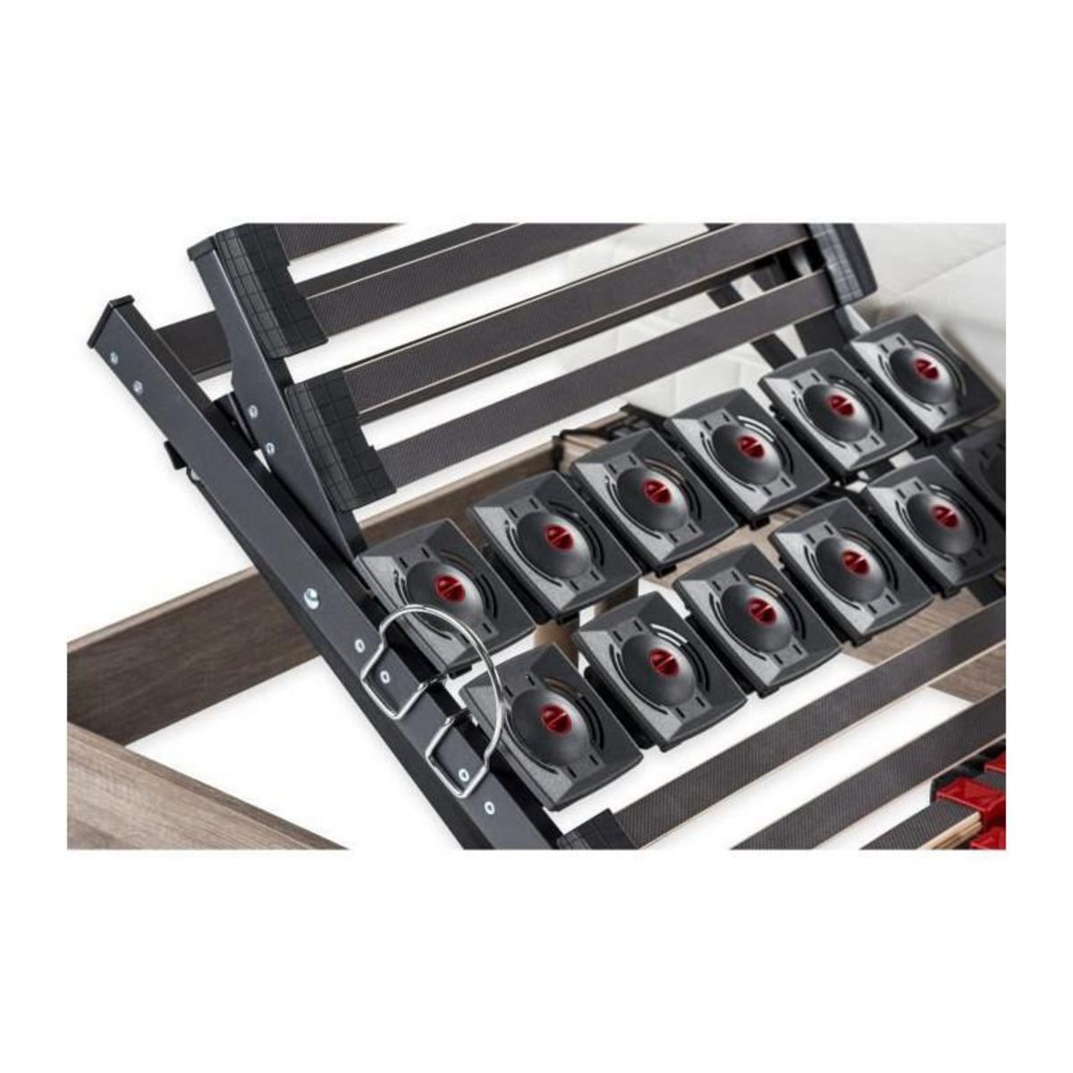 DEKO DREAM DEKO DREAM Ensemble matelas+sommier relaxation électrique ERGO 2 Dreamzone - 2x90x200 cm - Matelas ressorts ensachés