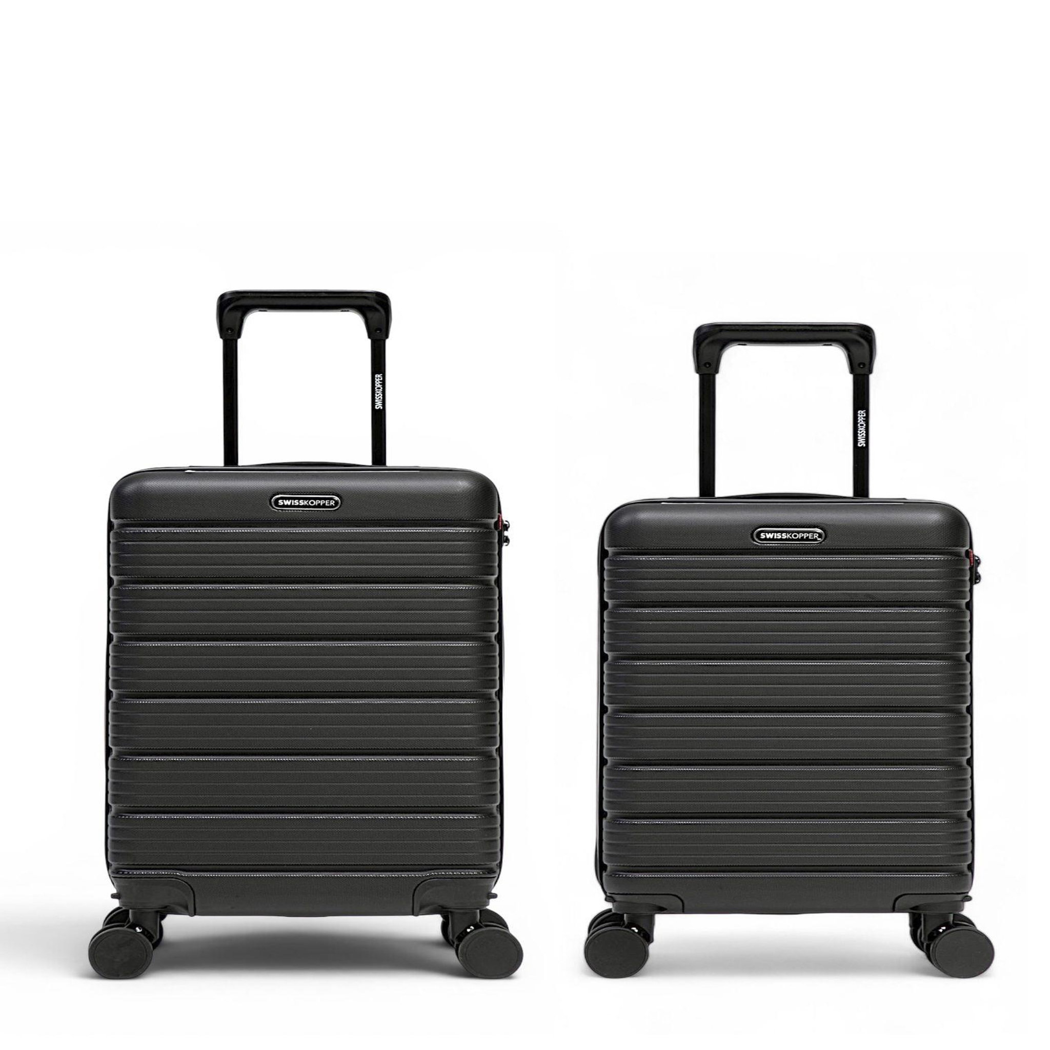 SWISS KOPPER Lot de 2 Valises Rigides Cabine et Cabine XS LUGANO