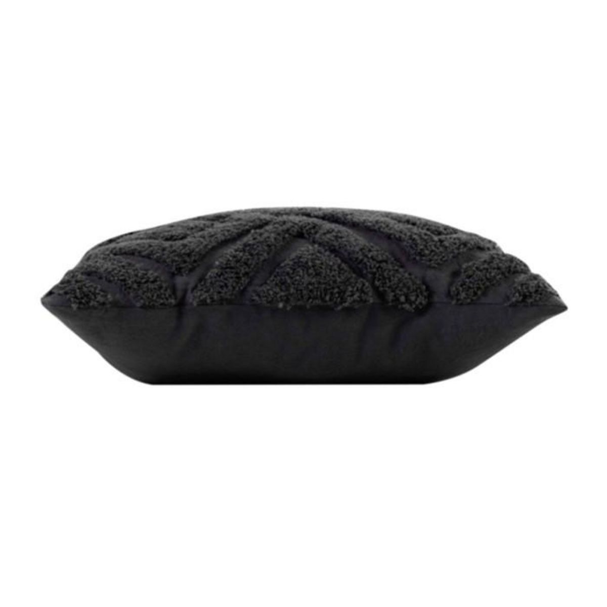 Paris Prix Coussin Déco Uni  Zaina  45x45cm Anthracite