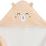 Voir la diapositive 2 : Petit Béguin Cape de bain bébé Noisette