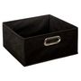 Voir la diapositive 1 :  Boîte de Rangement Pliable  Premium  15x31cm Noir