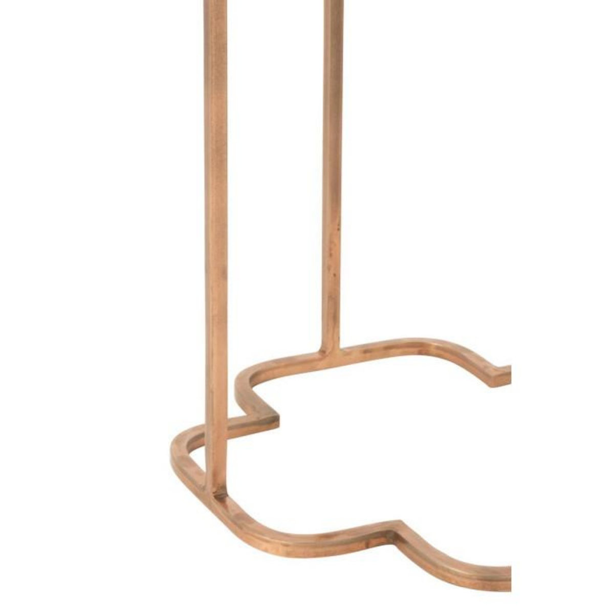 Paris Prix Lot de 2 Tables d'Appoint Métal  Ones  61cm Cuivre