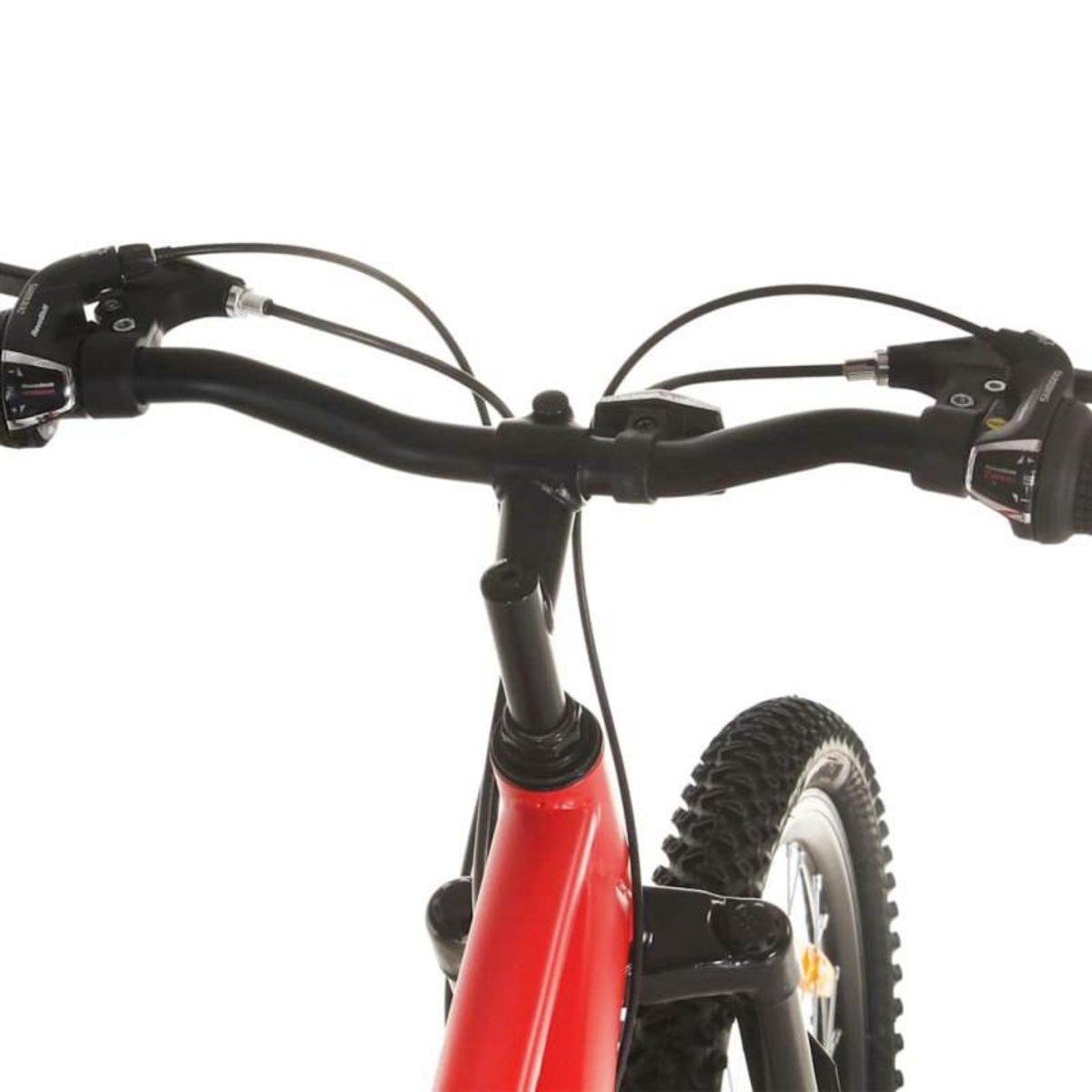 VIDAXL Vélo de montagne 21 vitesses Roues 29 pouces Cadre 53 cm Rouge